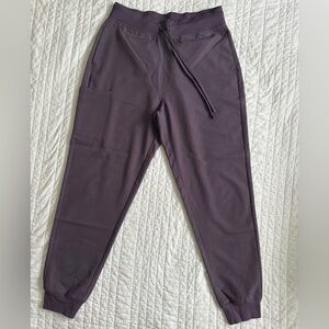 Mandala Heather Purple Jogger Scrubs